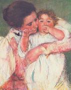 Mary Cassatt Mother and Child  vvv oil on canvas